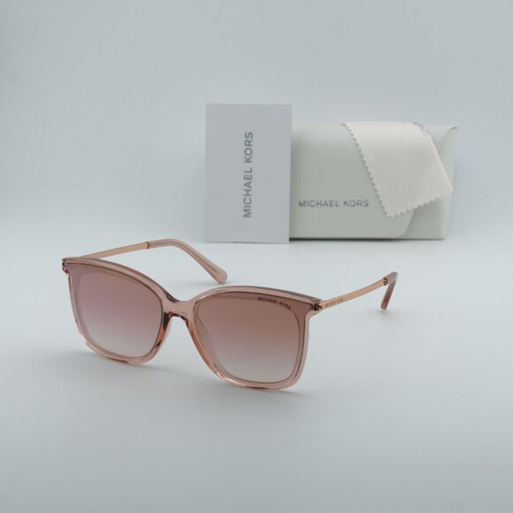 Michael Kors MK2079U 31756F Square Sunglasses - Pink/Gold/Rose Gold - Picture 9 of 12